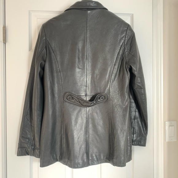 Black Leather Jacket - Women's - Danier - Genuine Leather - M - Picture 2 of 12
